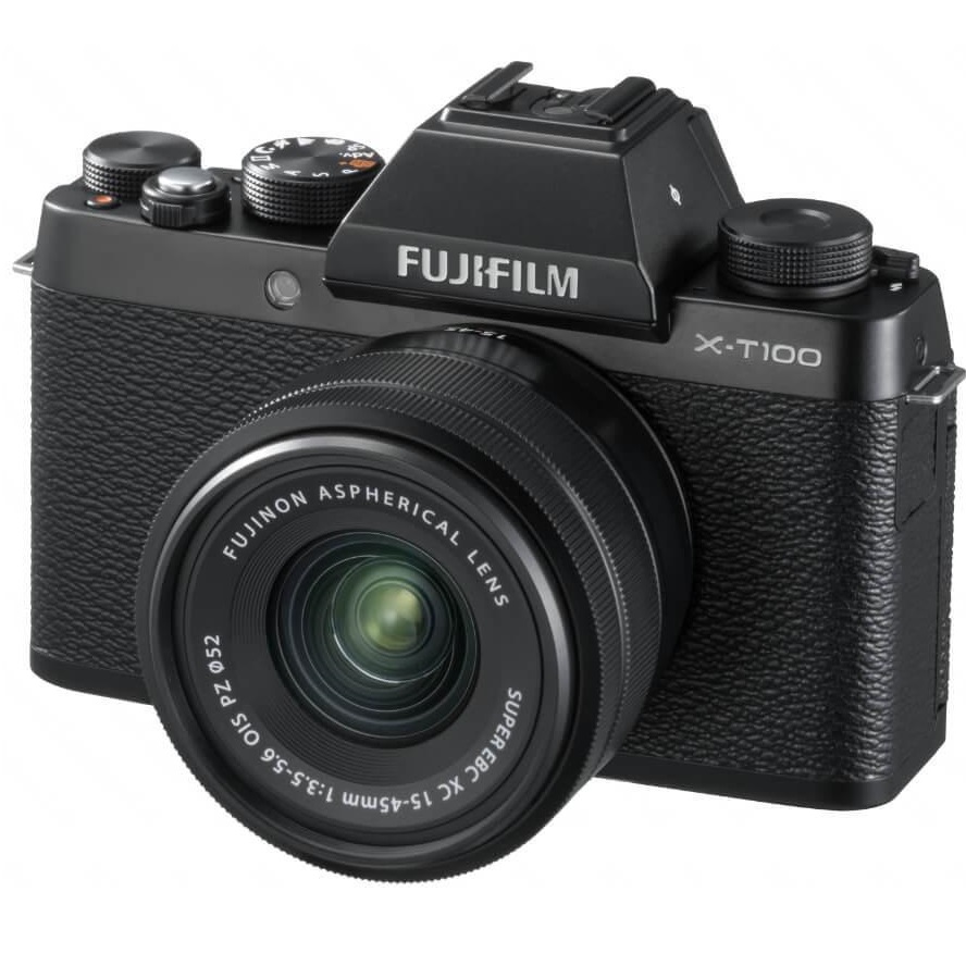 B2B marketplace trade8.eu. In stock: Fujifilm X-T100 black + XC 15